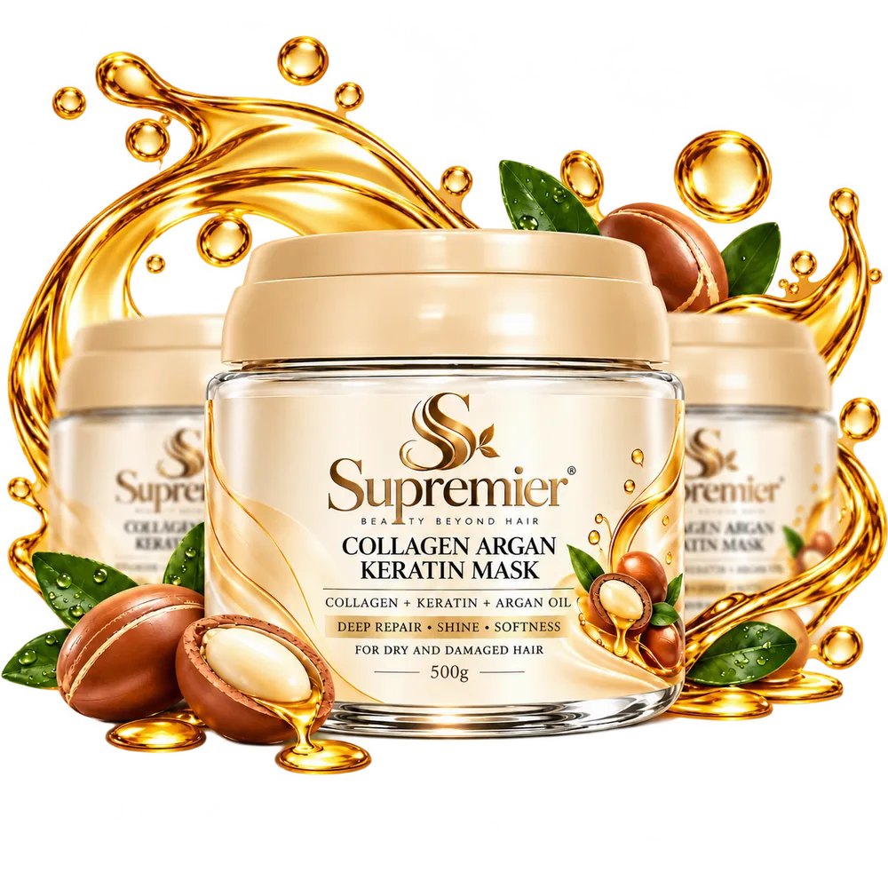 Máscara Capilar Supremier Collagen Argan Keratin Mask